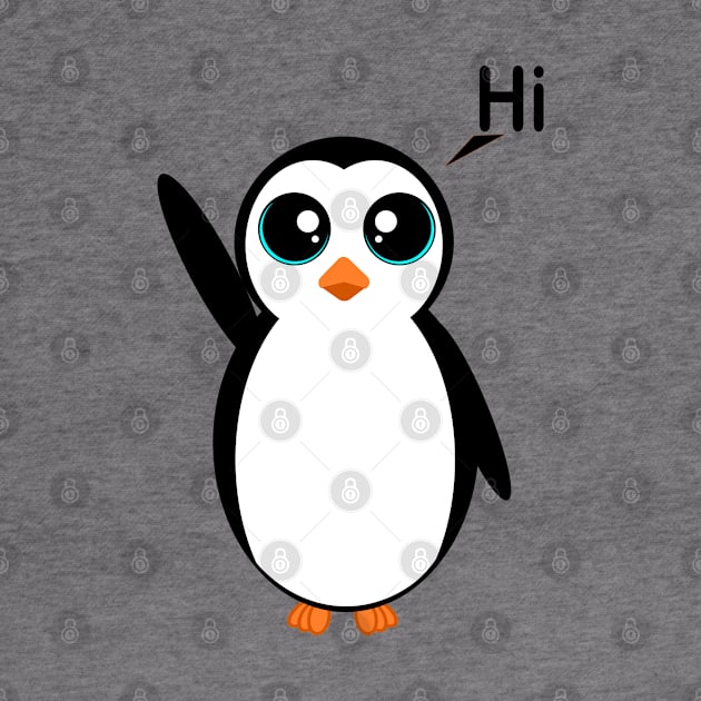 Hi Penguin by Geoji 